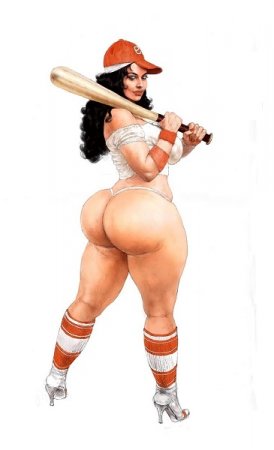 Постер к Рисованные девушки в стиле Voluptuous